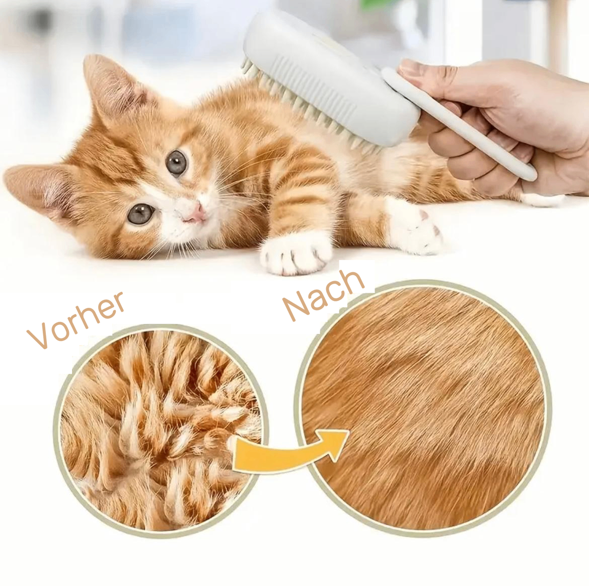 Bürste für Tierhaare
